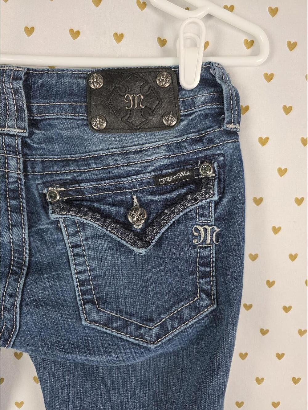 Miss Me Y2k Bling Denim Jeans Skinny Size 28